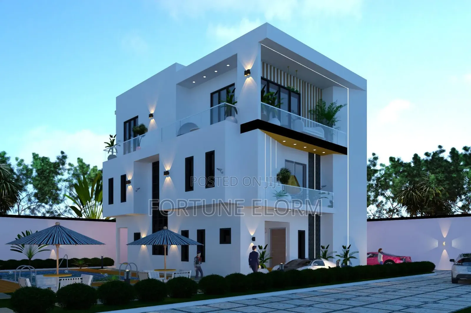 Morden Residential Design by Architectural Engineer