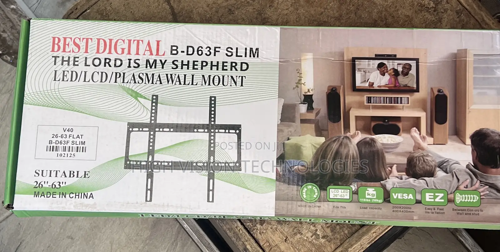 Tv Wall Mount 26-63 Inches