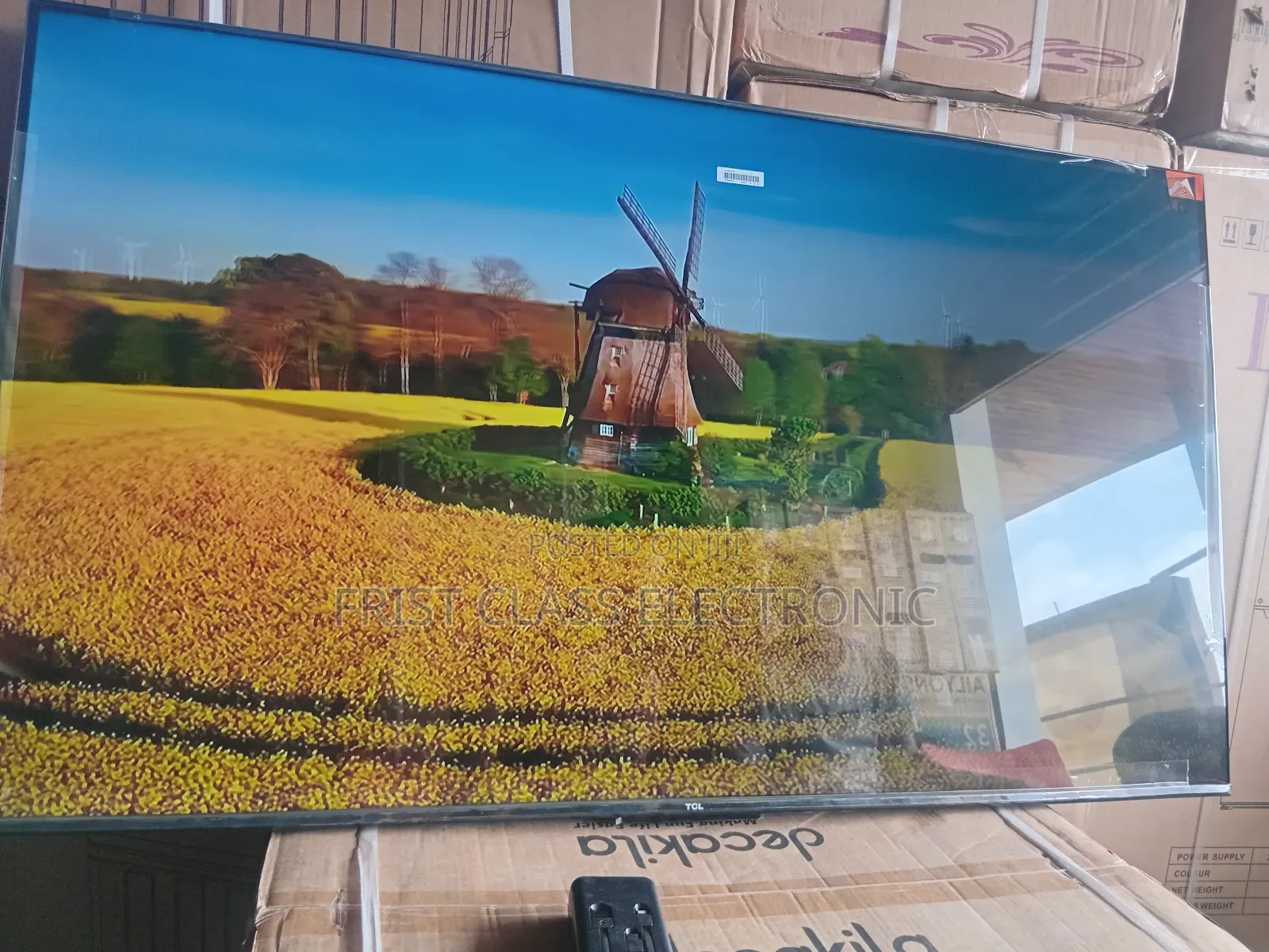 Feel Every Moment in Ultra Uhd With TCL 55” Smart Tv.
