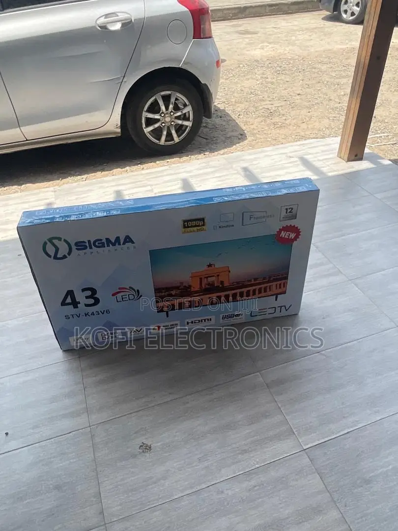 Sigma 43” Digital Led Tv Brilliant Picture, Great Value