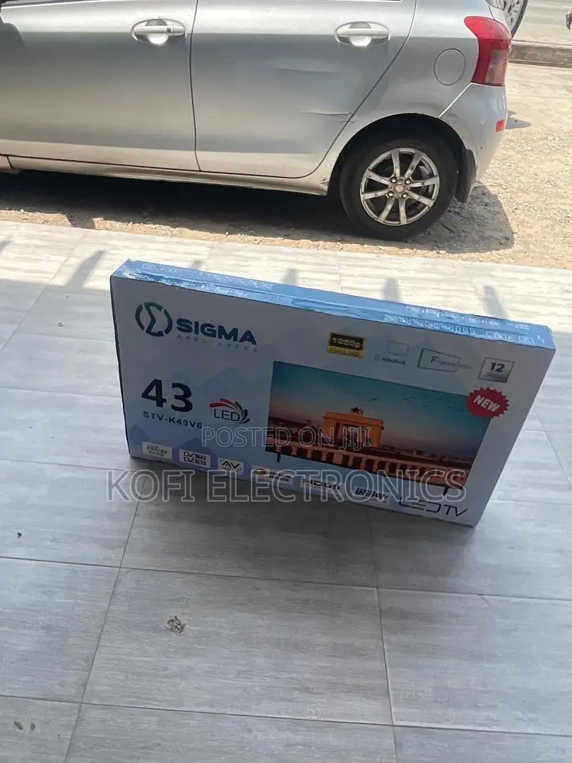 Sigma 43” Digital Led Tv Brilliant Picture, Great Value
