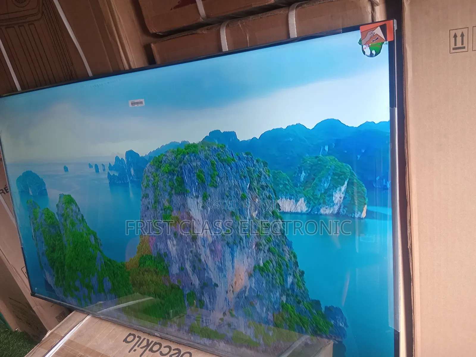 Feel the Power of Ultra Hd — TCL 55 Inches Google Tv.