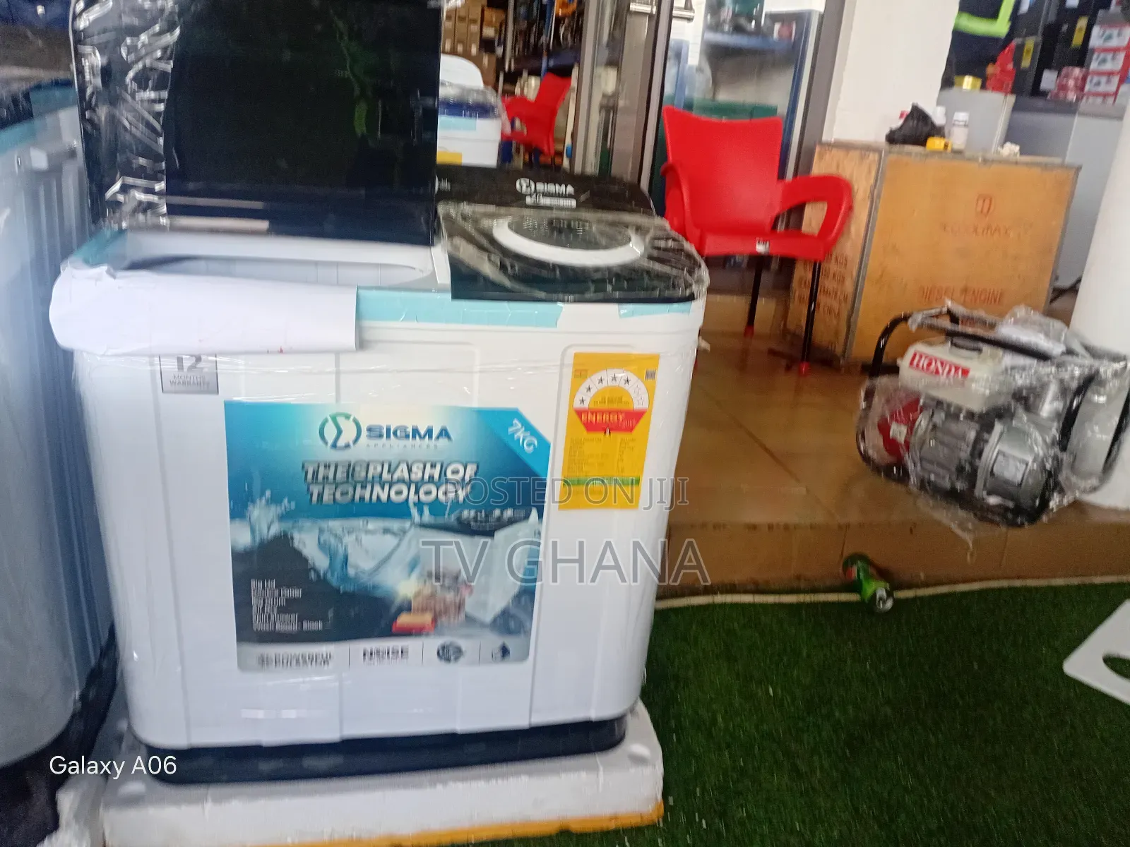 Sigma 7kg Twin Tub Washer – Save Water, Time Energy