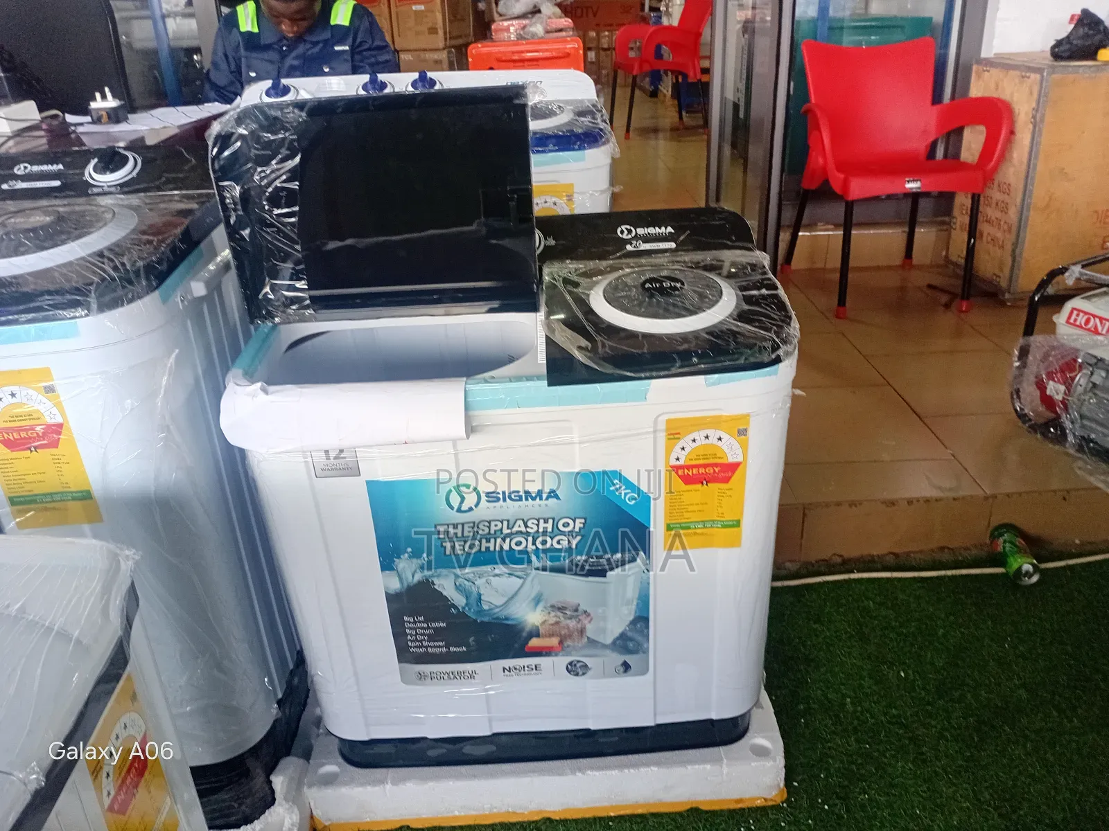 Sigma 7kg Washer – Reliable Semi Auto Machine for Every Home