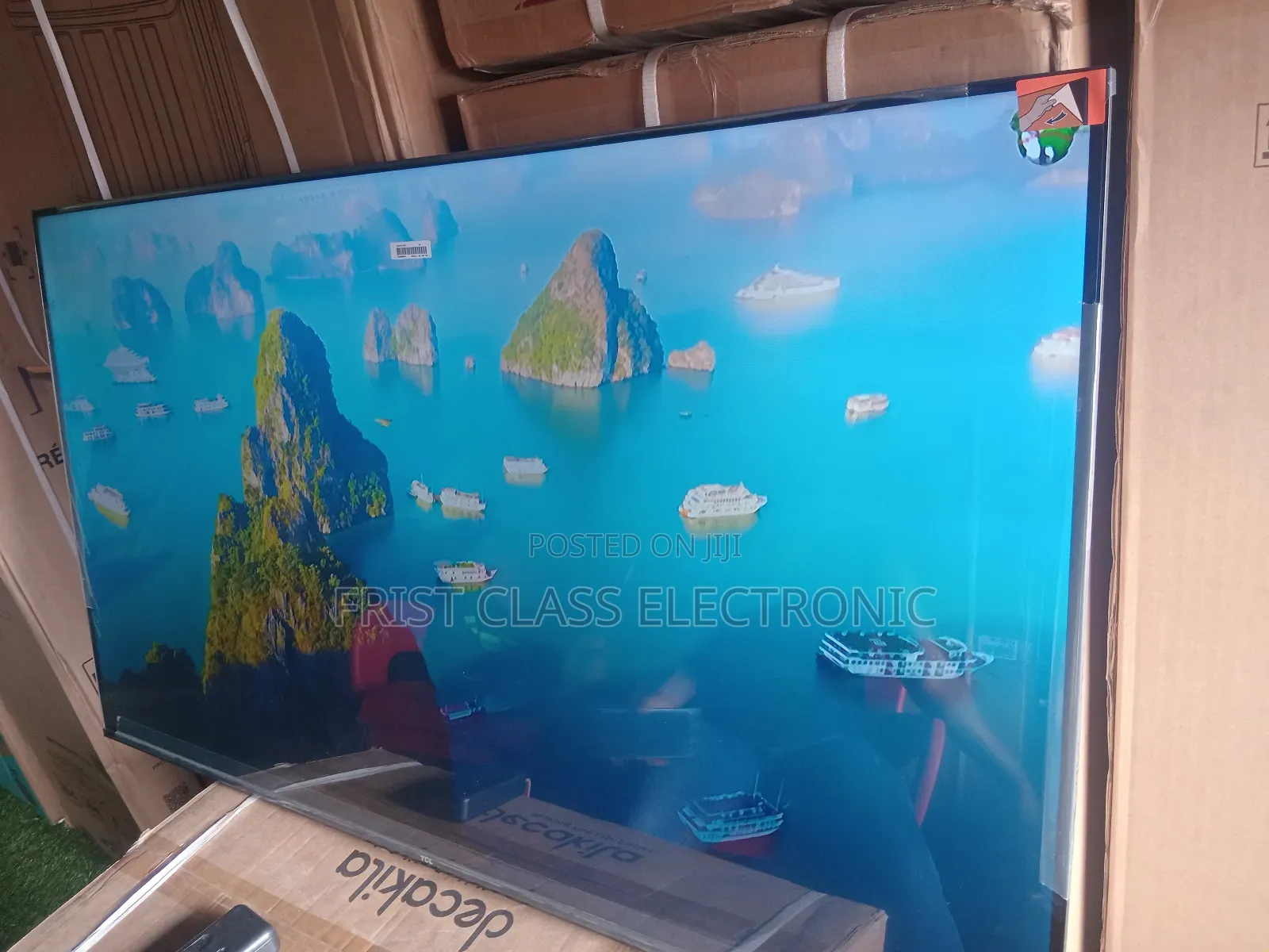 Big Screen Entertainment Made Simple — TCL 55” Smart Tv.