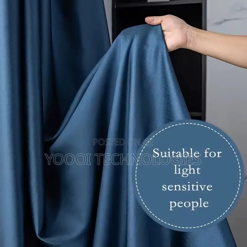 2pcs Luxurious Total Blackout Curtains ( 140x274cm)