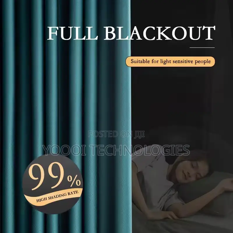 140x274cm Luxurious Blackout Curtains (2pcs)