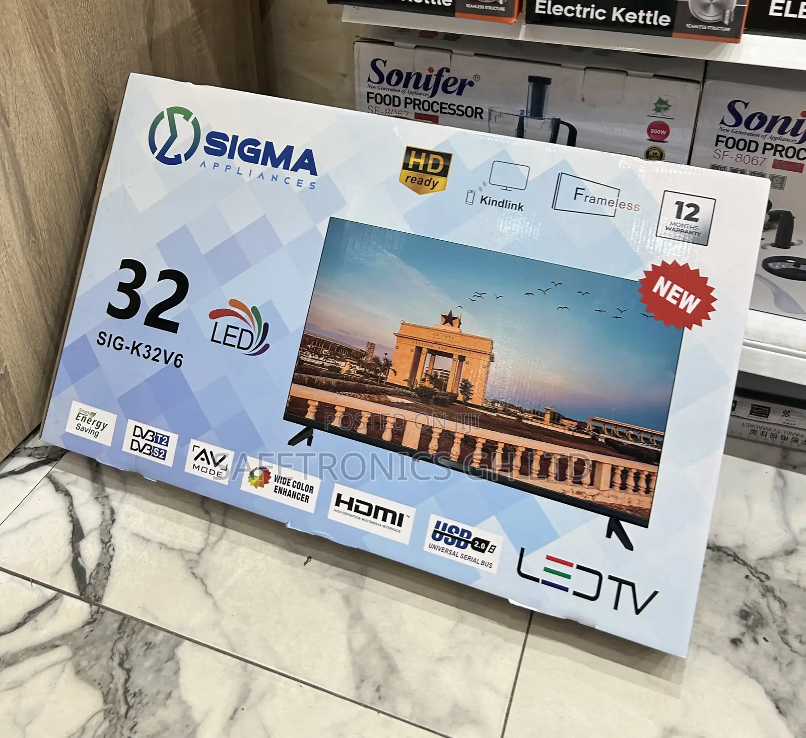Best Unveiling Sig-K32v6 Sigma Full Hd Led 32 Inch Frameless Tv