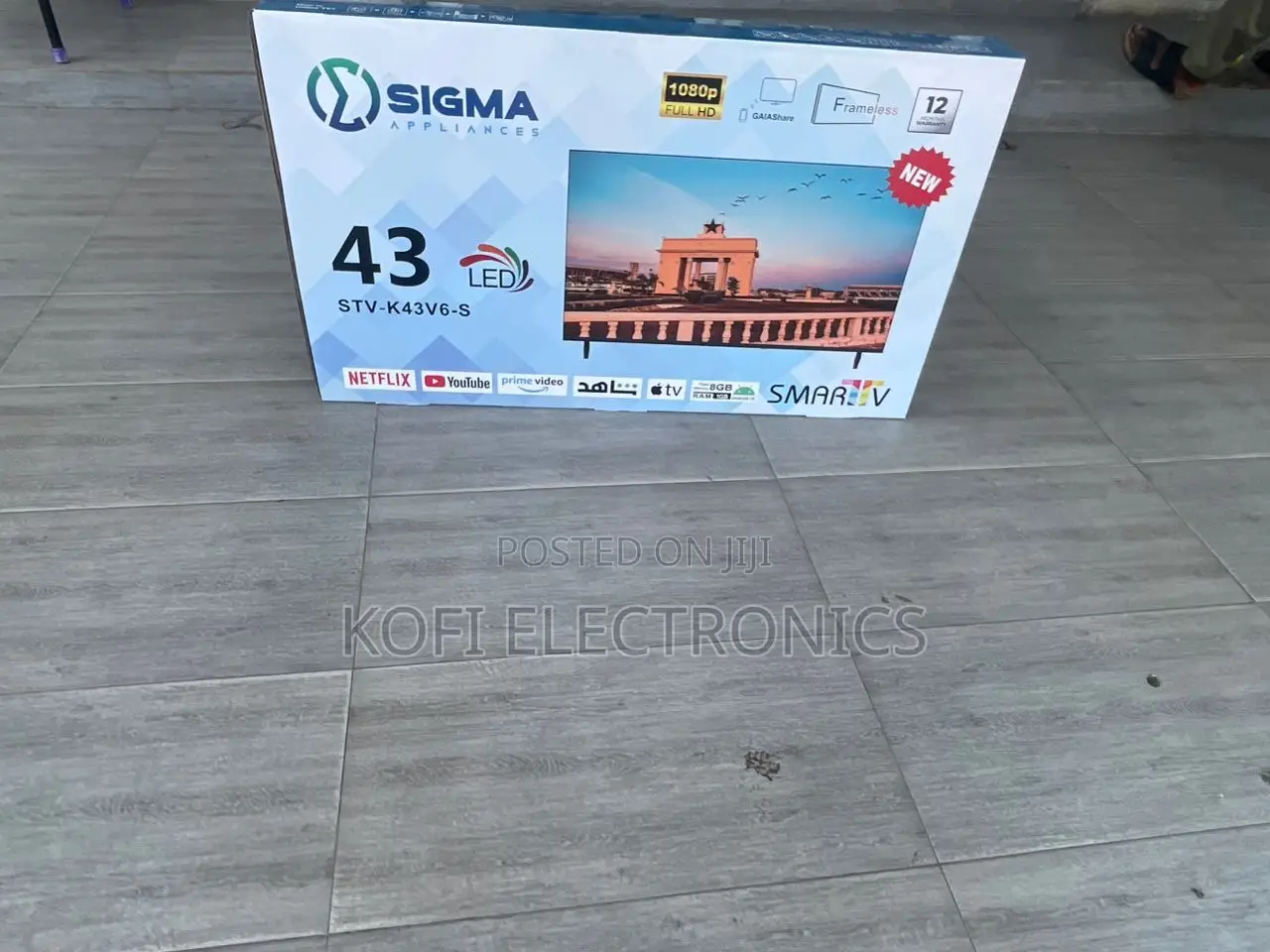 Sigma 43-Inch Smart Display Entertainment With Elegance