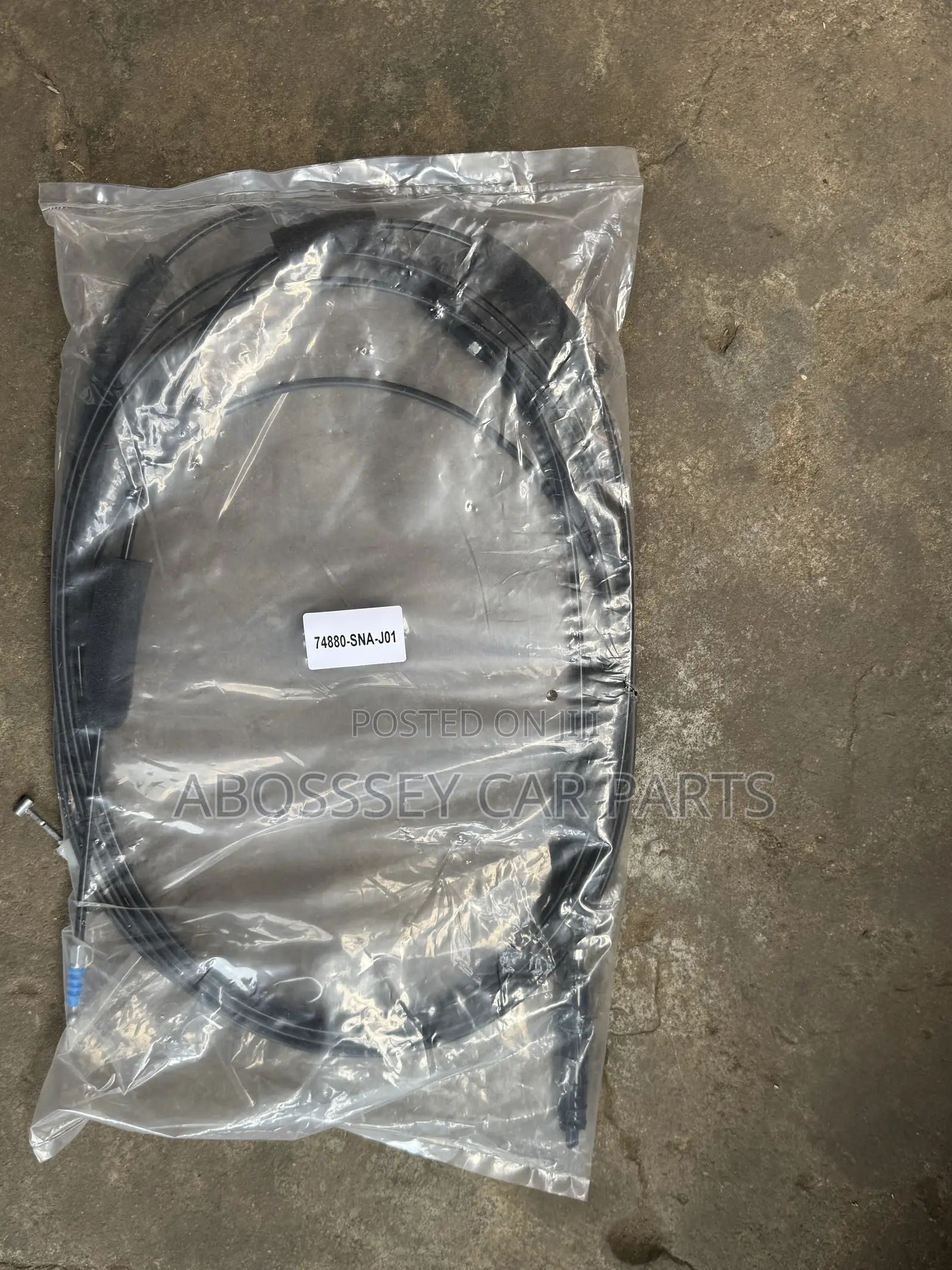 Honda Accord Boot Cable Available