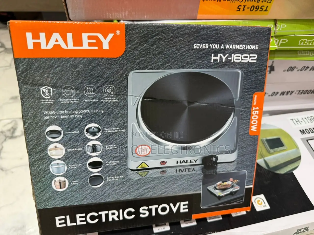 Affordable Electric 1 Hot Plate Haley Brand for Sale