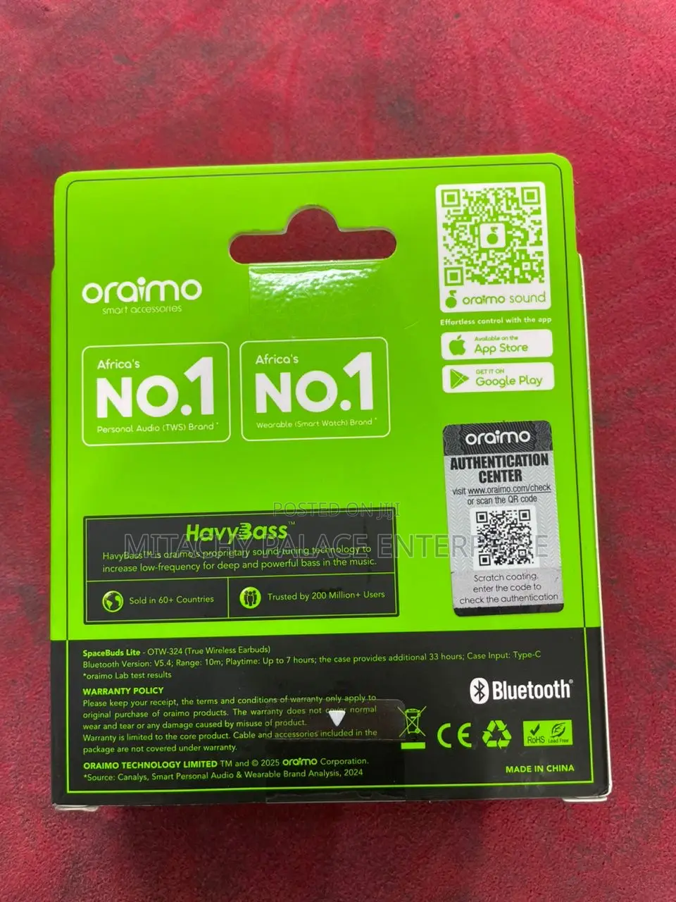 Oraimo Spacebuds Lite