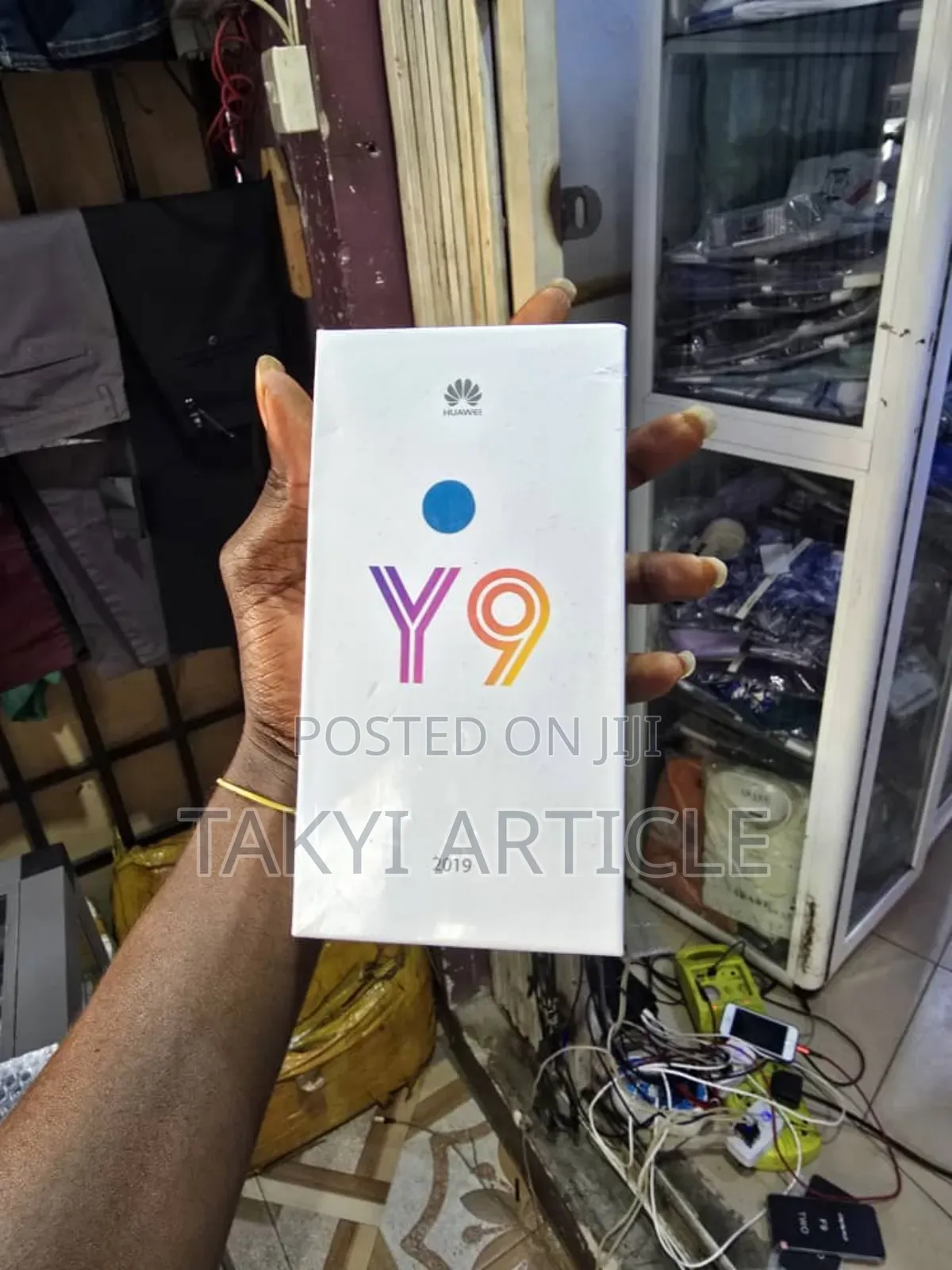 New Huawei Y9 2019 128 GB Blue