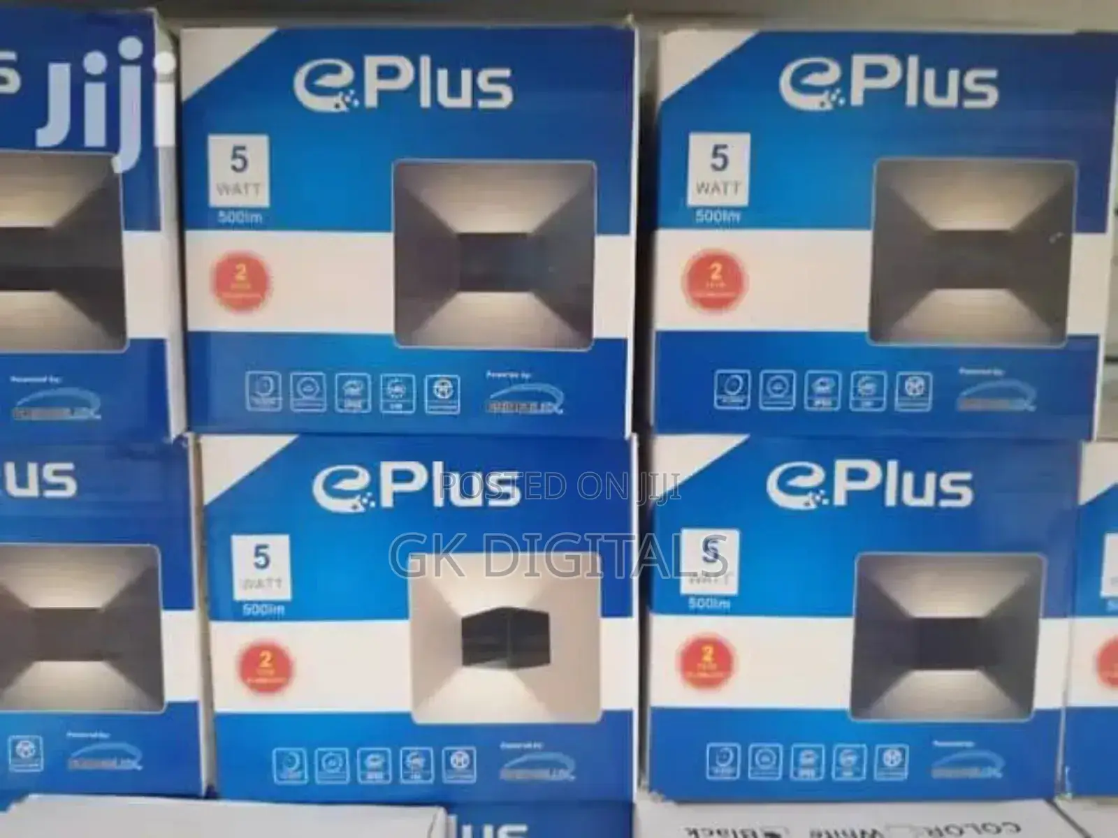 Eplus 6w Led Outdoor Wall Lamp - Waterproof Garden/Porch Light 