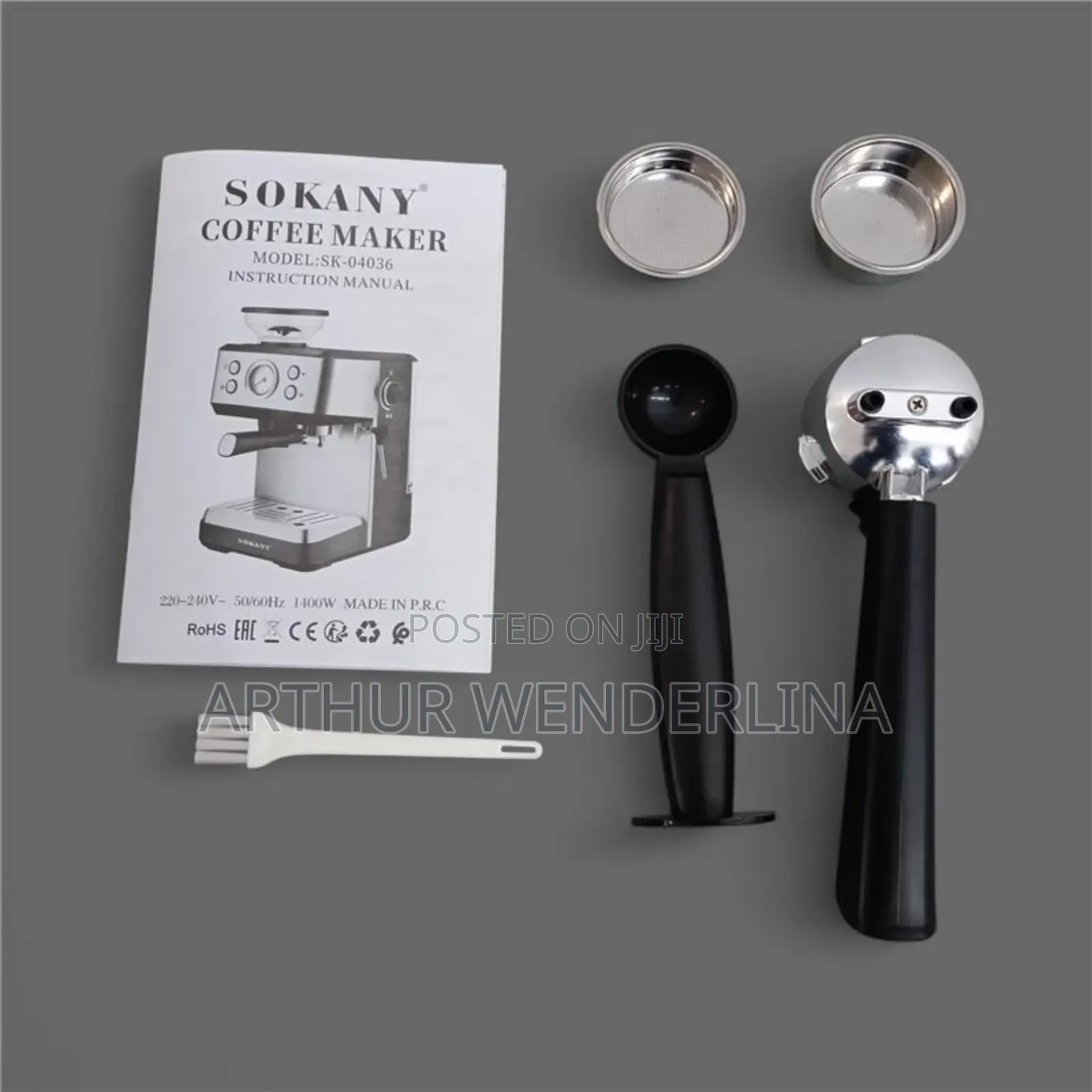 Sokany Sk-04036 4 in 1 Espresso Coffee Machine 1.6l 1400w , 20bar
