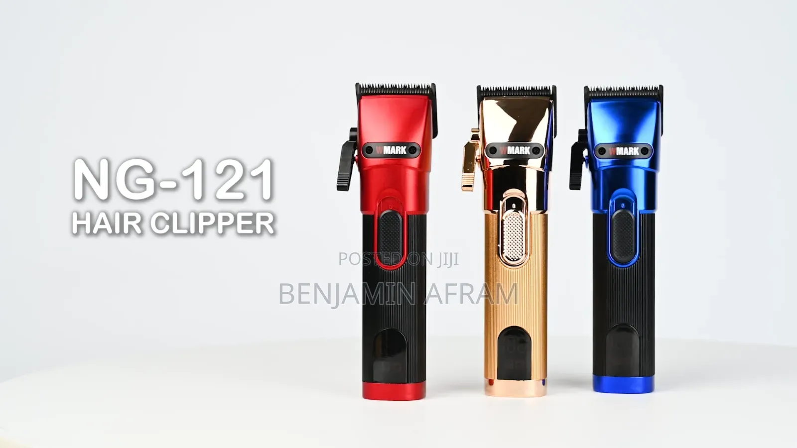 Cordless Wmark Hair Clippers Ng-121