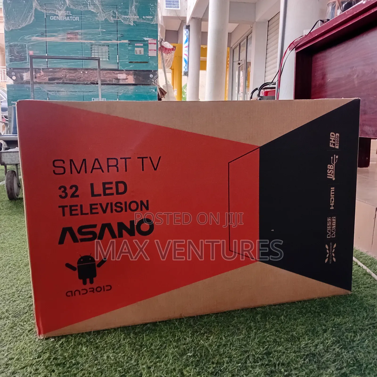 Asano 32" Tv Smart Android Digital Satellite