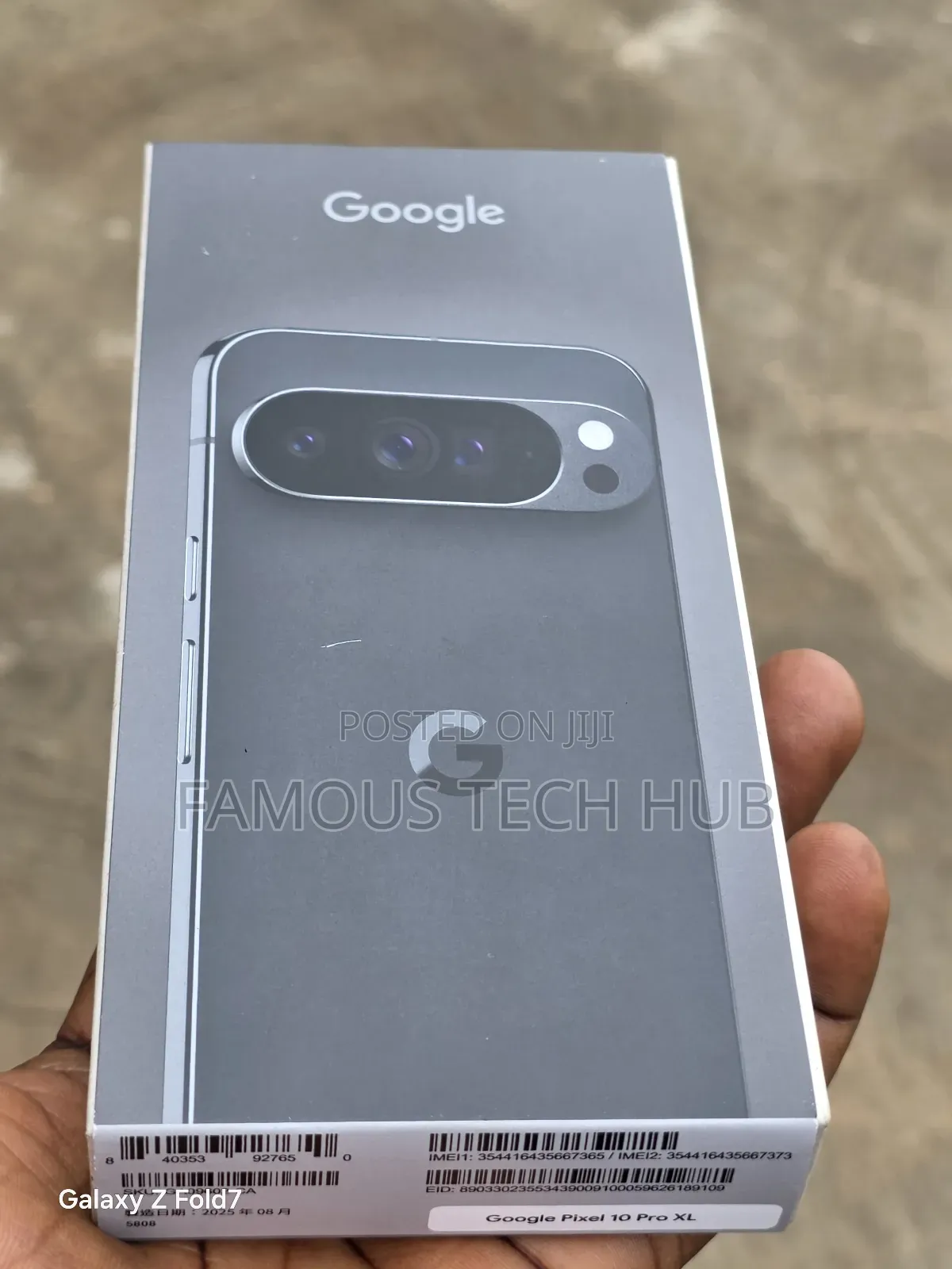 New Google Pixel 10 Pro XL 256 GB Black