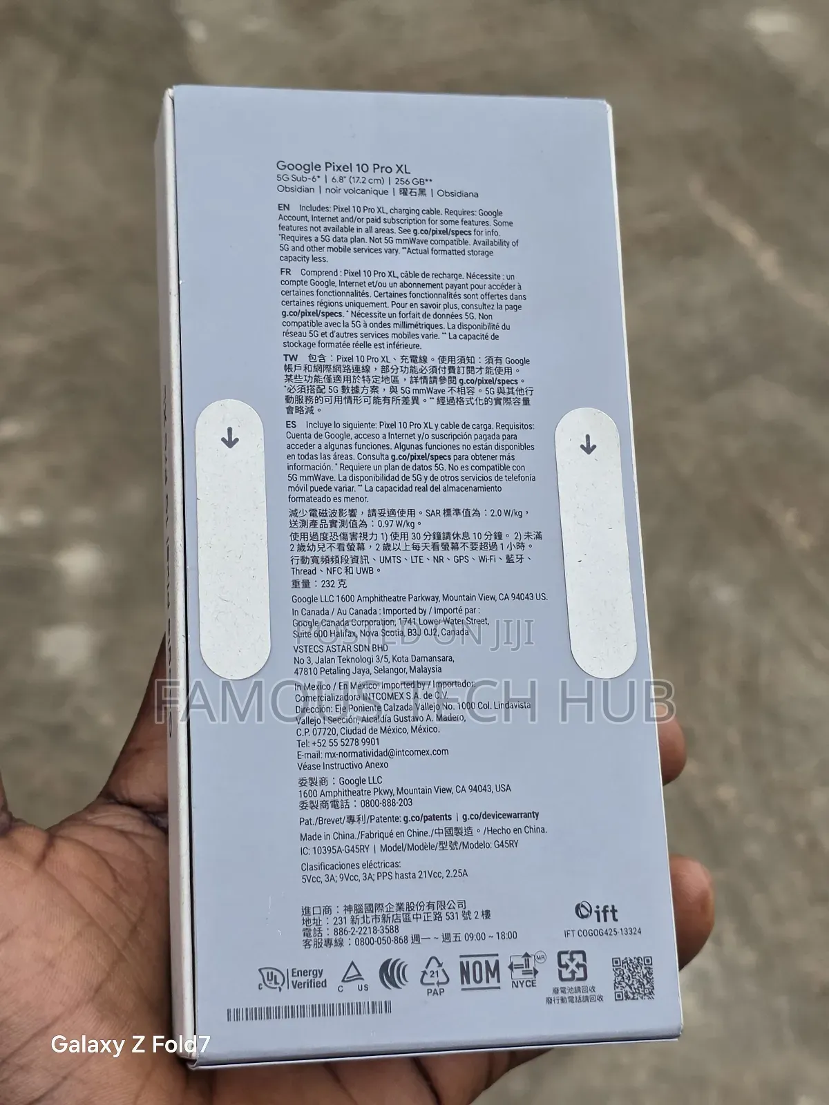 New Google Pixel 10 Pro XL 256 GB Black