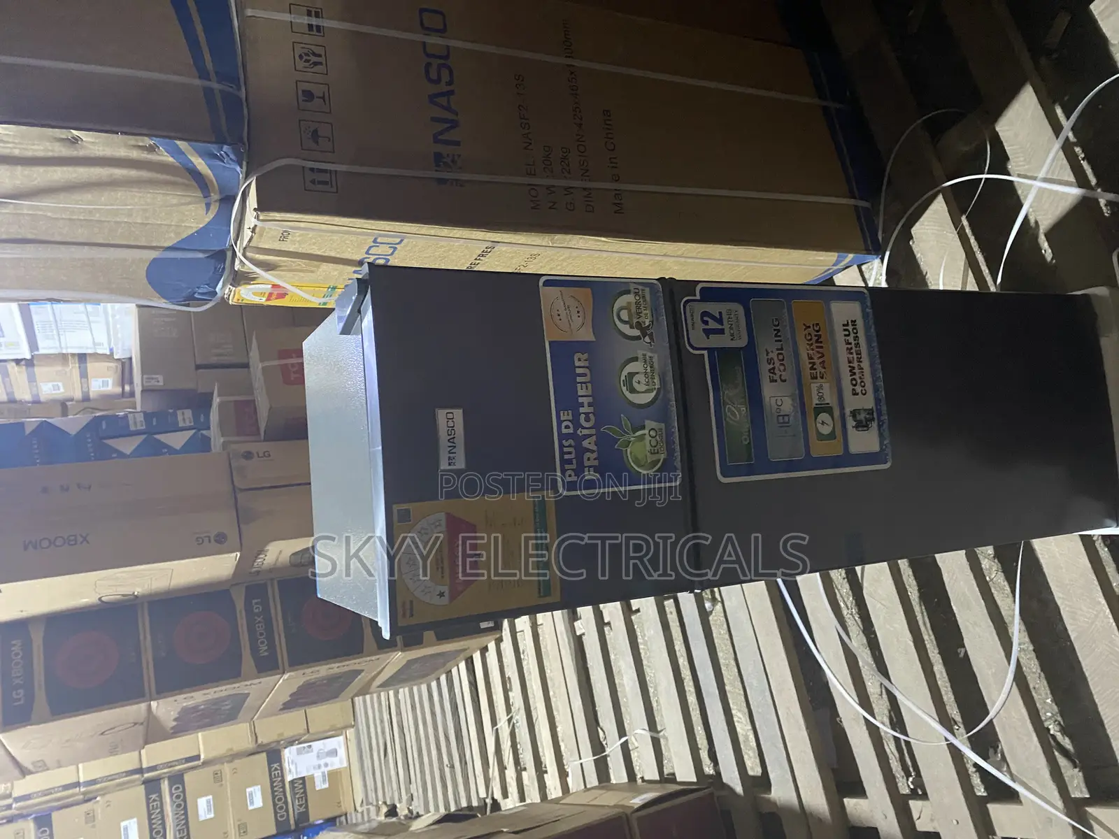 Nasco 98ltr Top Mount Freezer Refrigerator-nasf2-13s