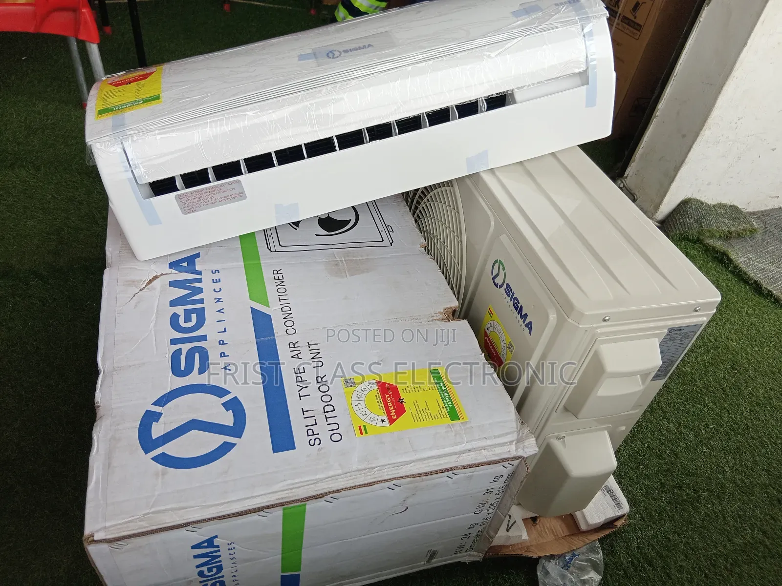 Stay Cool All Day With Sigma Air Conditioner – Built for Ghana Heat!