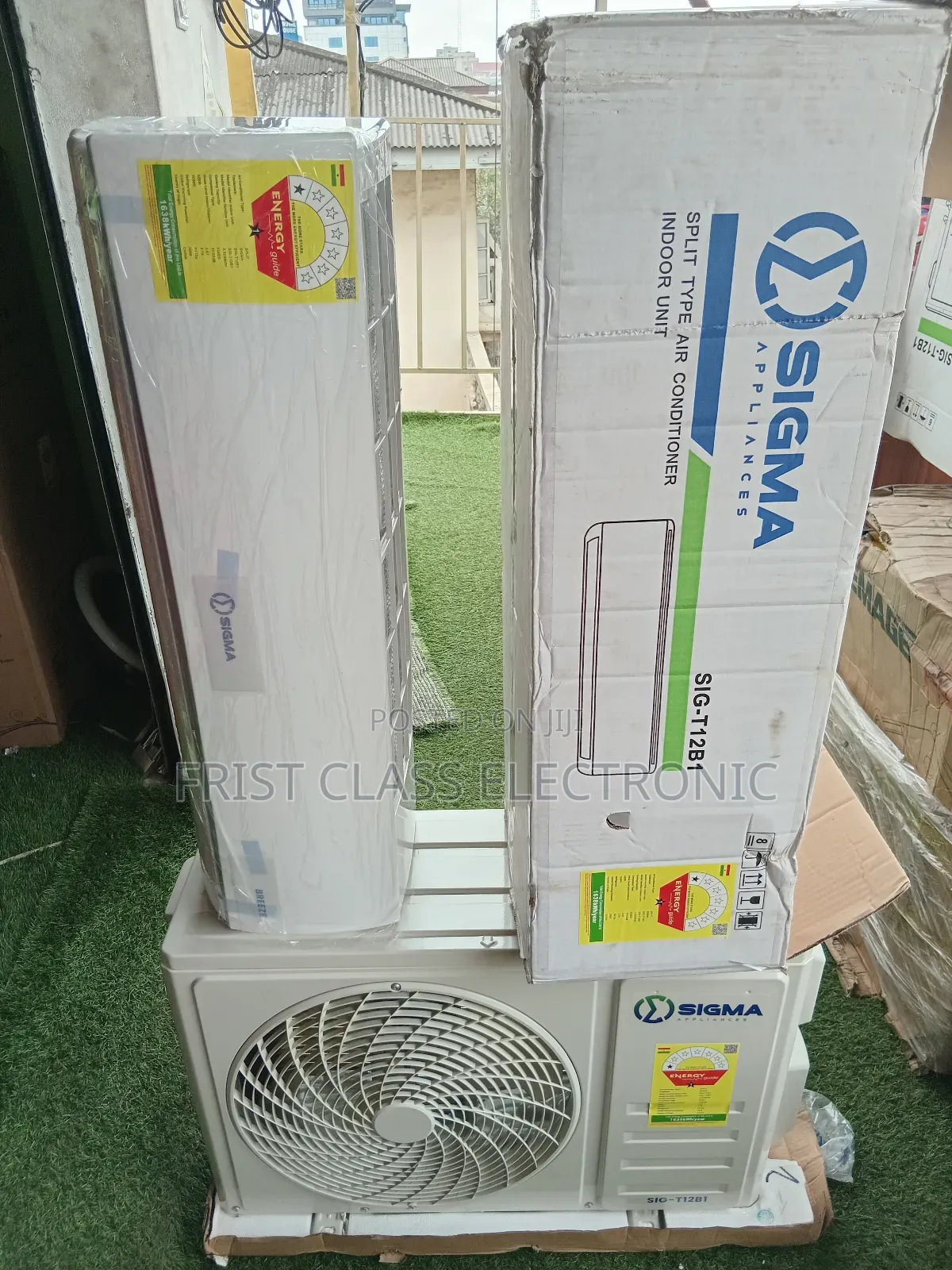 Experience Real Comfort With Sigma Split Ac.