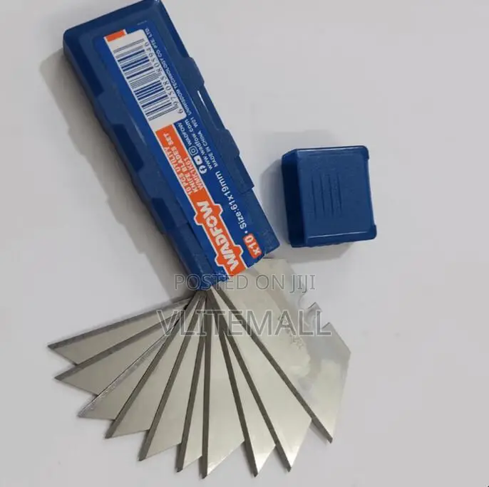 Wadfow 10 Pieces Utility Knife Blades Set - Wmk1k61