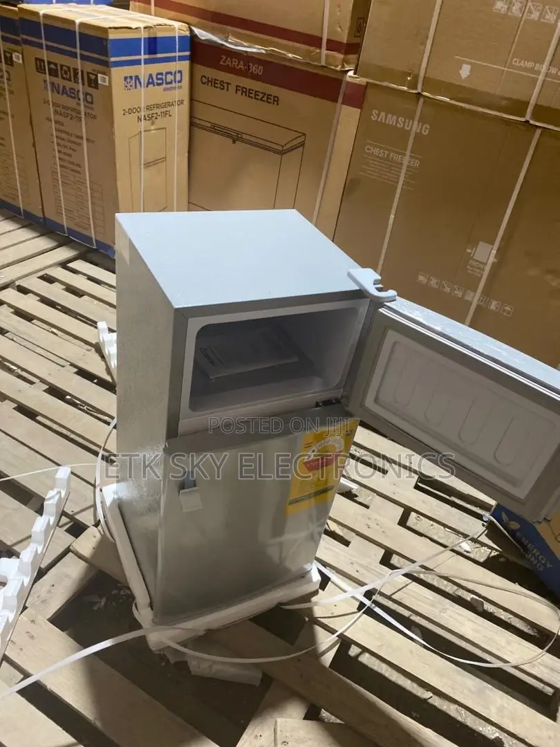 Nasco Nasf2-10fl 76liters Table Top Doubledoor Fridge