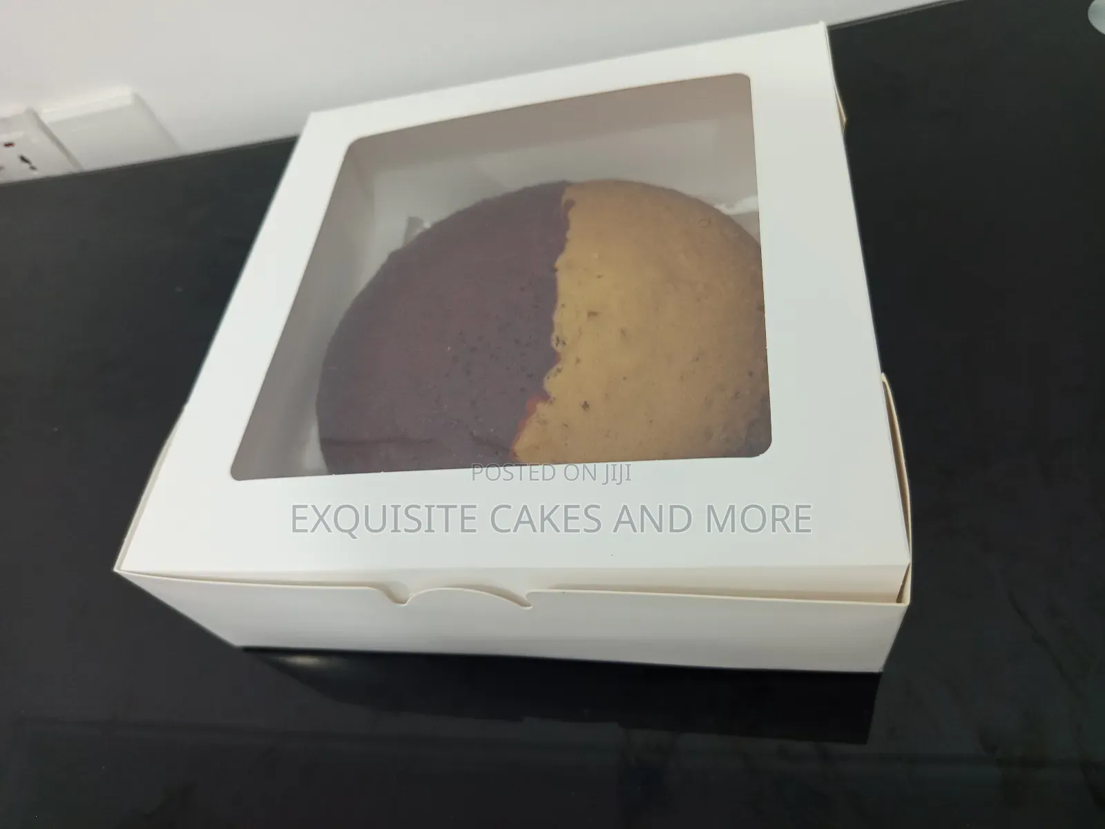 8 Inch Raw / Plain Cake, Two Flavours