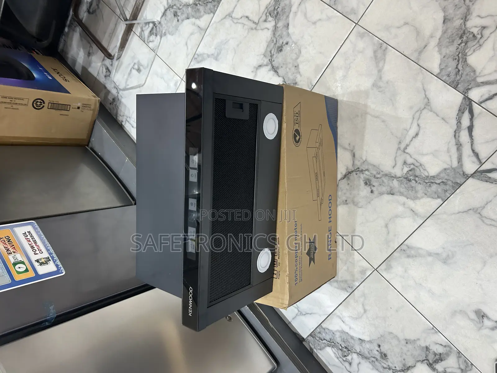 Choose Efficient Kenwood 60cm Black Electric Heat Extractor
