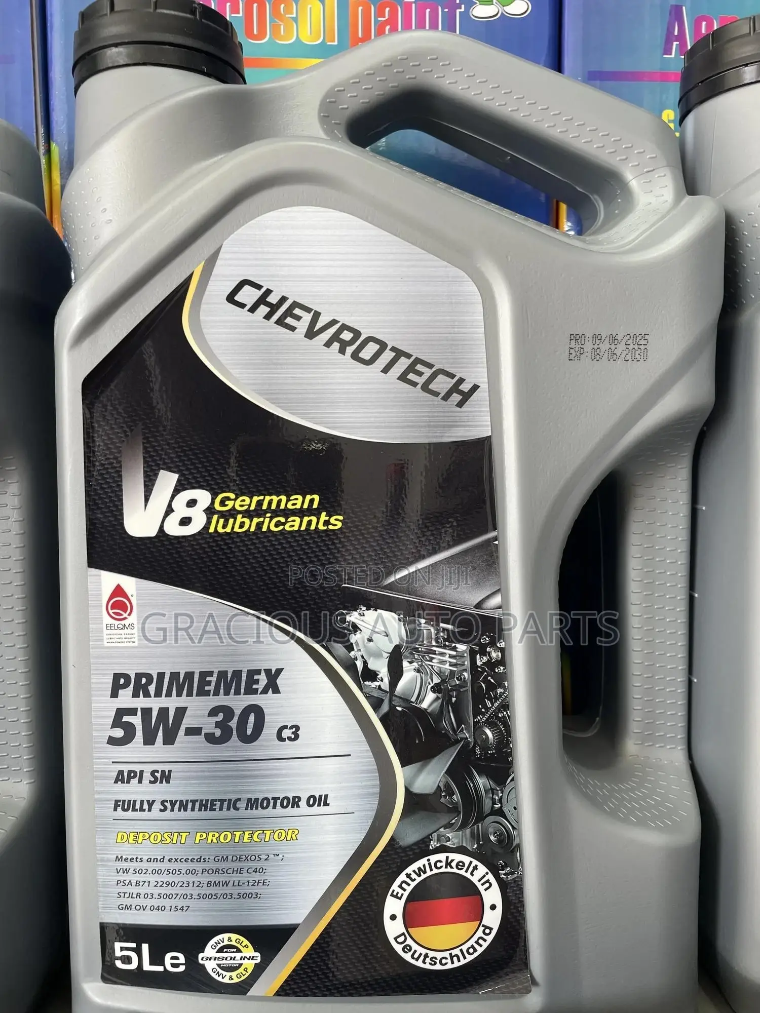 Chevrotech V8 German Lubricants 5w 30