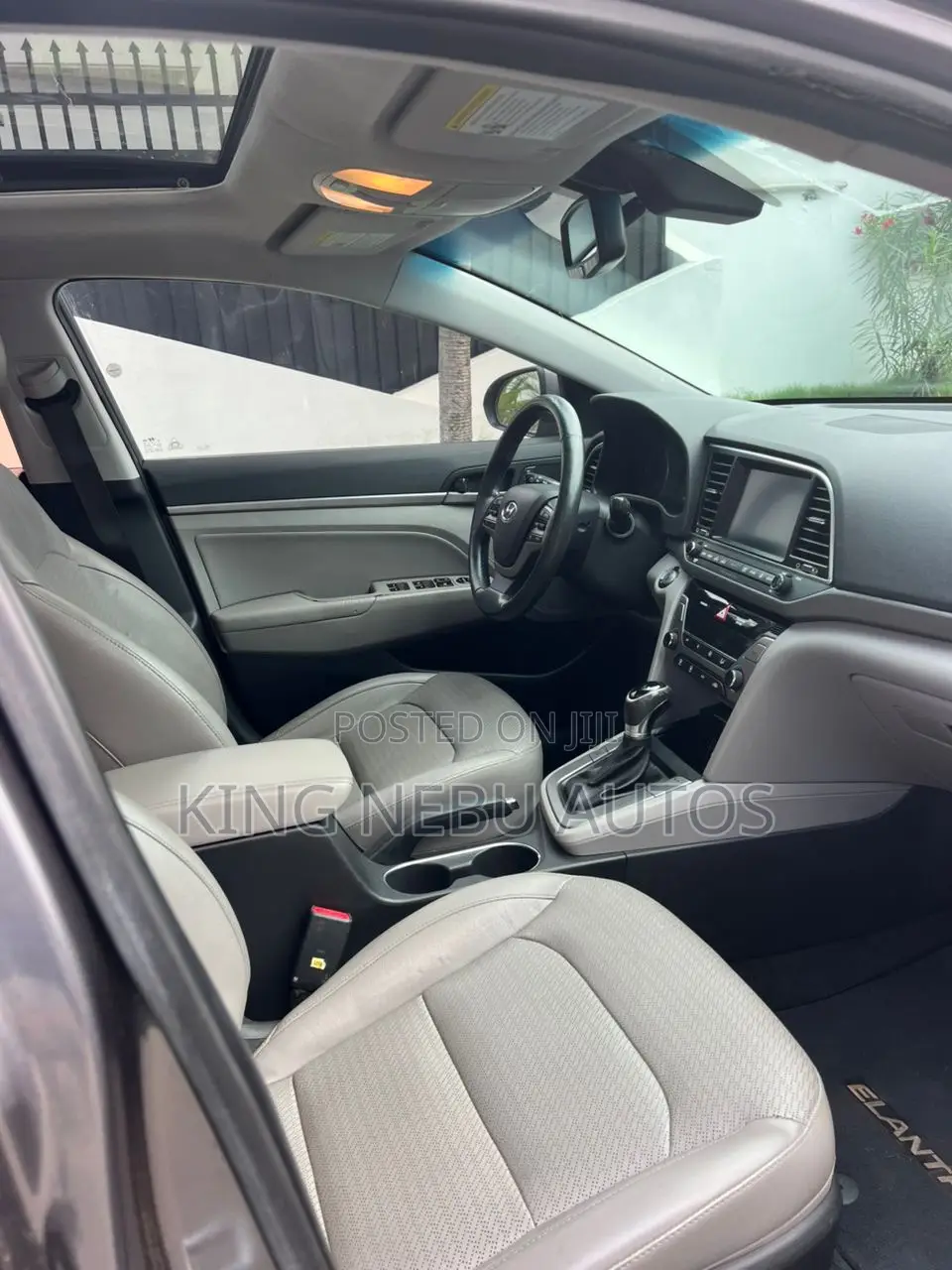 Hyundai Elantra Limited 2018 Gray