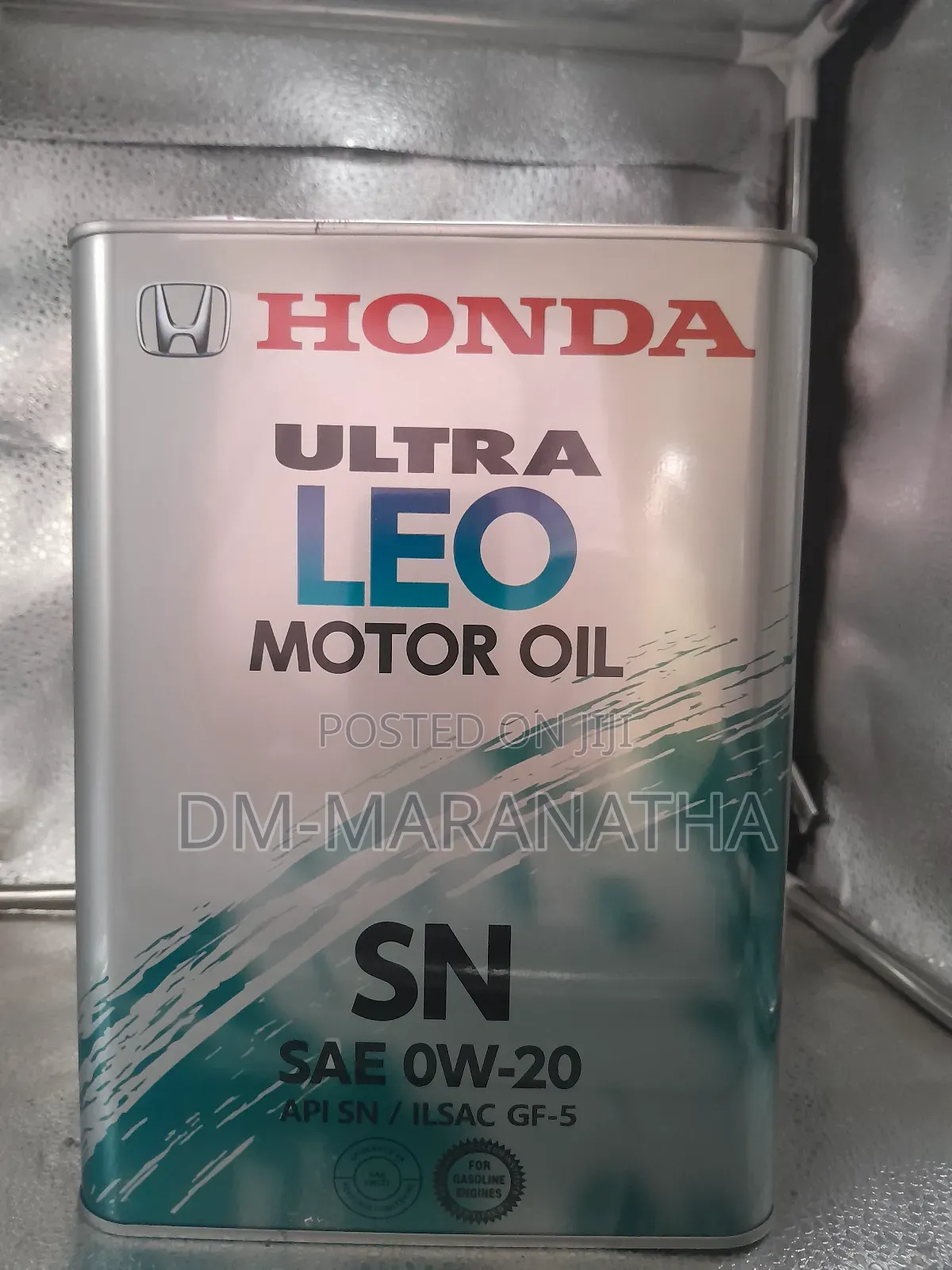 0w-20 Honda Genuine Synthetic Engine Oil Gf-6