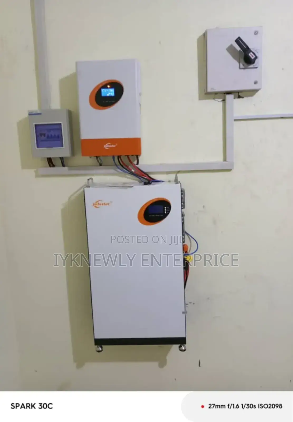 6.2 Kilowatts Solar Panel Inverter Set