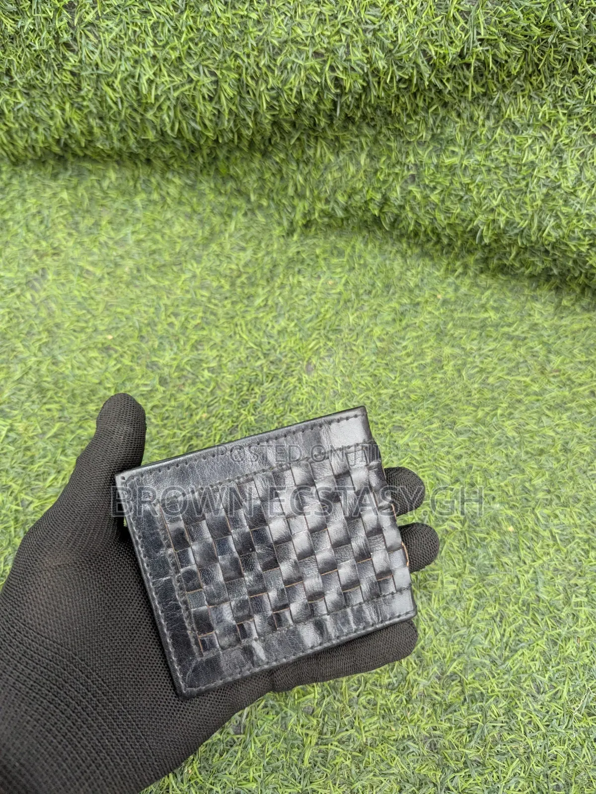 Handmade Bifold Leather Wallet (Uk Used )