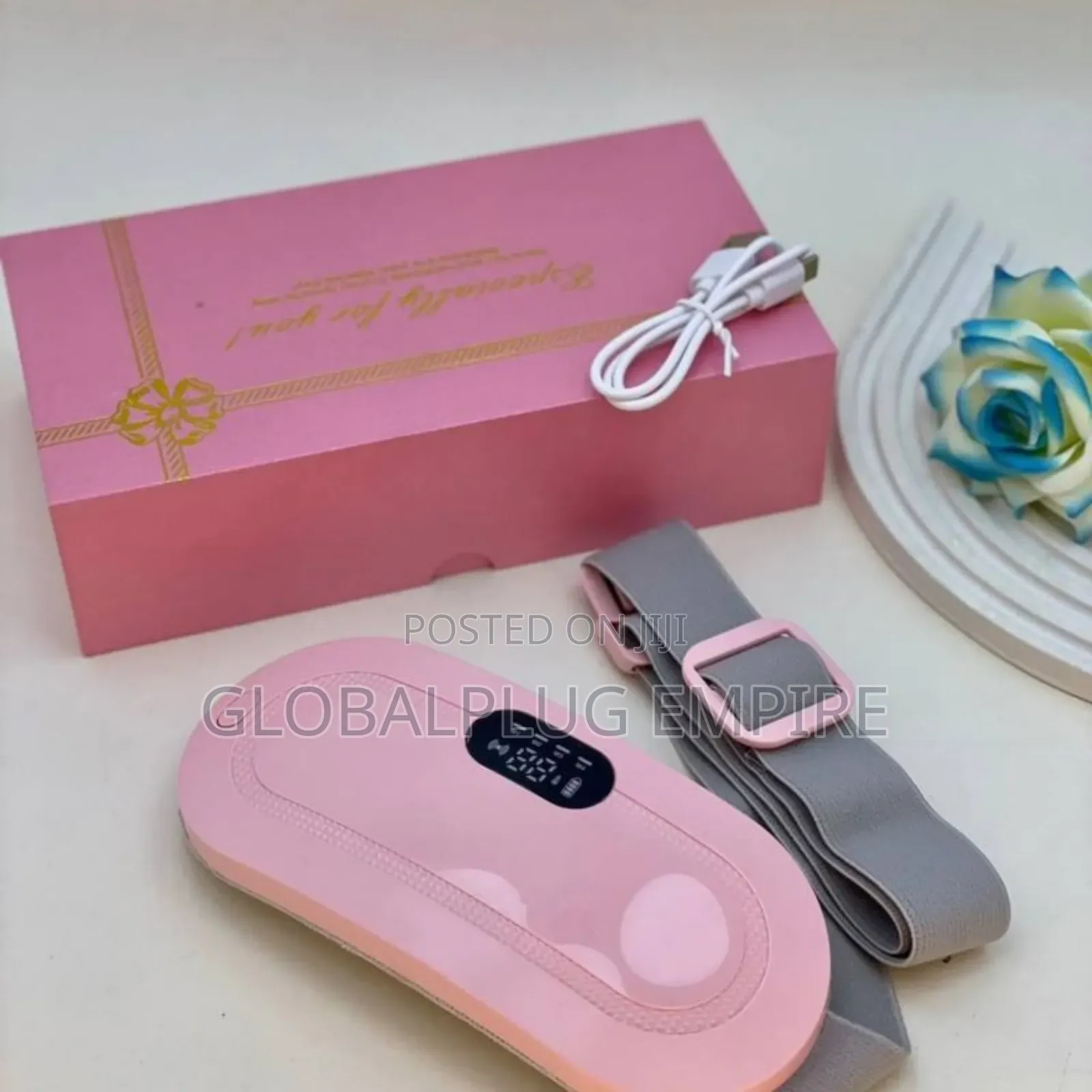 Rechargeable Menstrual Heating Belt Instant Pain Relief For Women