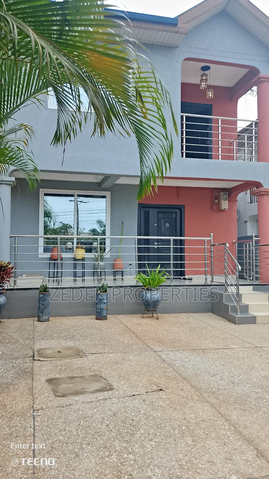 Furnished 3bdrm Duplex in Zedek Properties, Ashomang Estate for rent