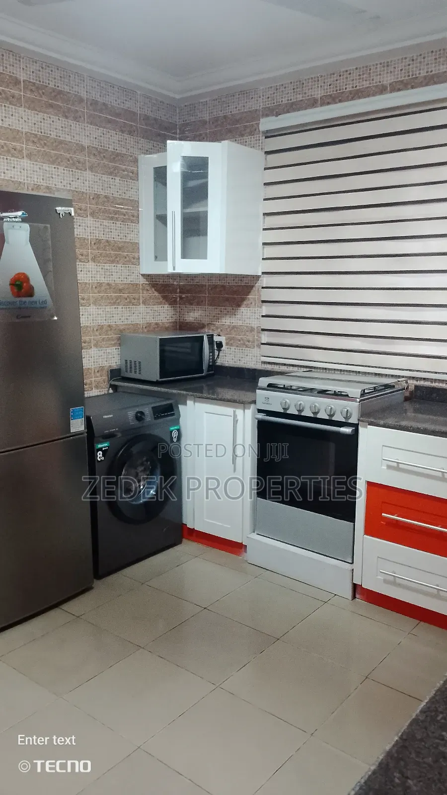 Furnished 3bdrm Duplex in Zedek Properties, Ashomang Estate for rent