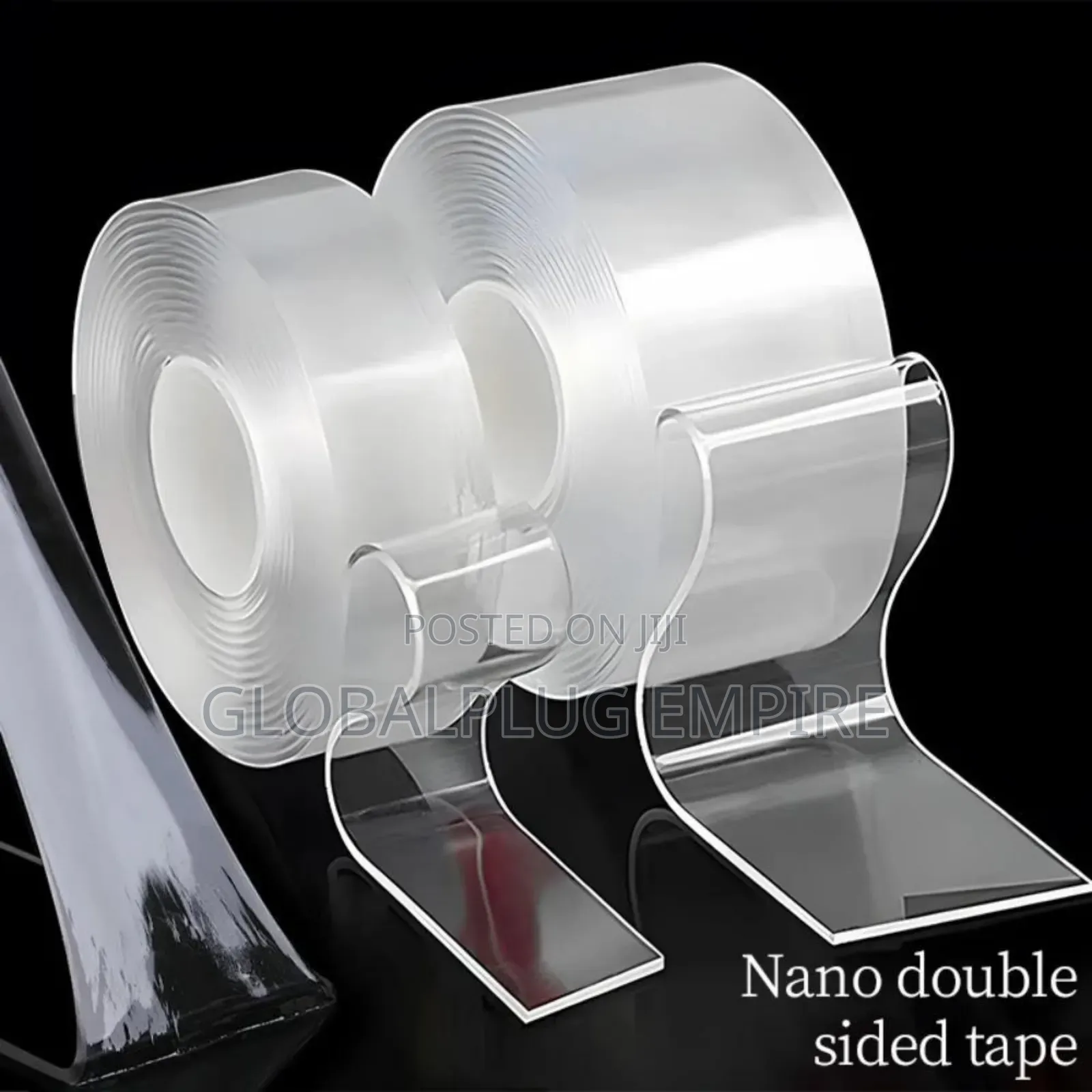 Nano Double-sided Magic Tape Strong, Reusable Transparent!