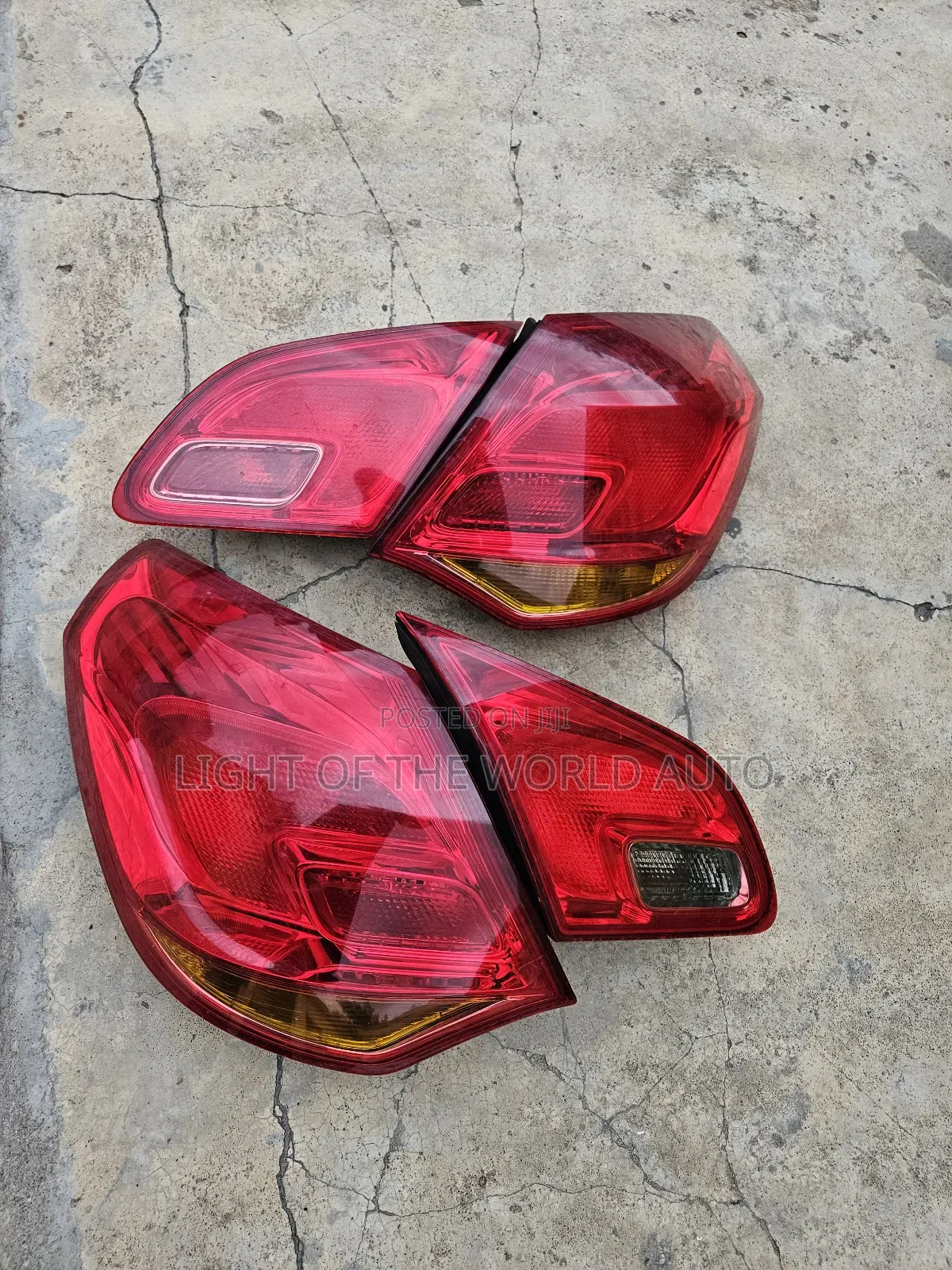 Open Astra J Taillights Complete