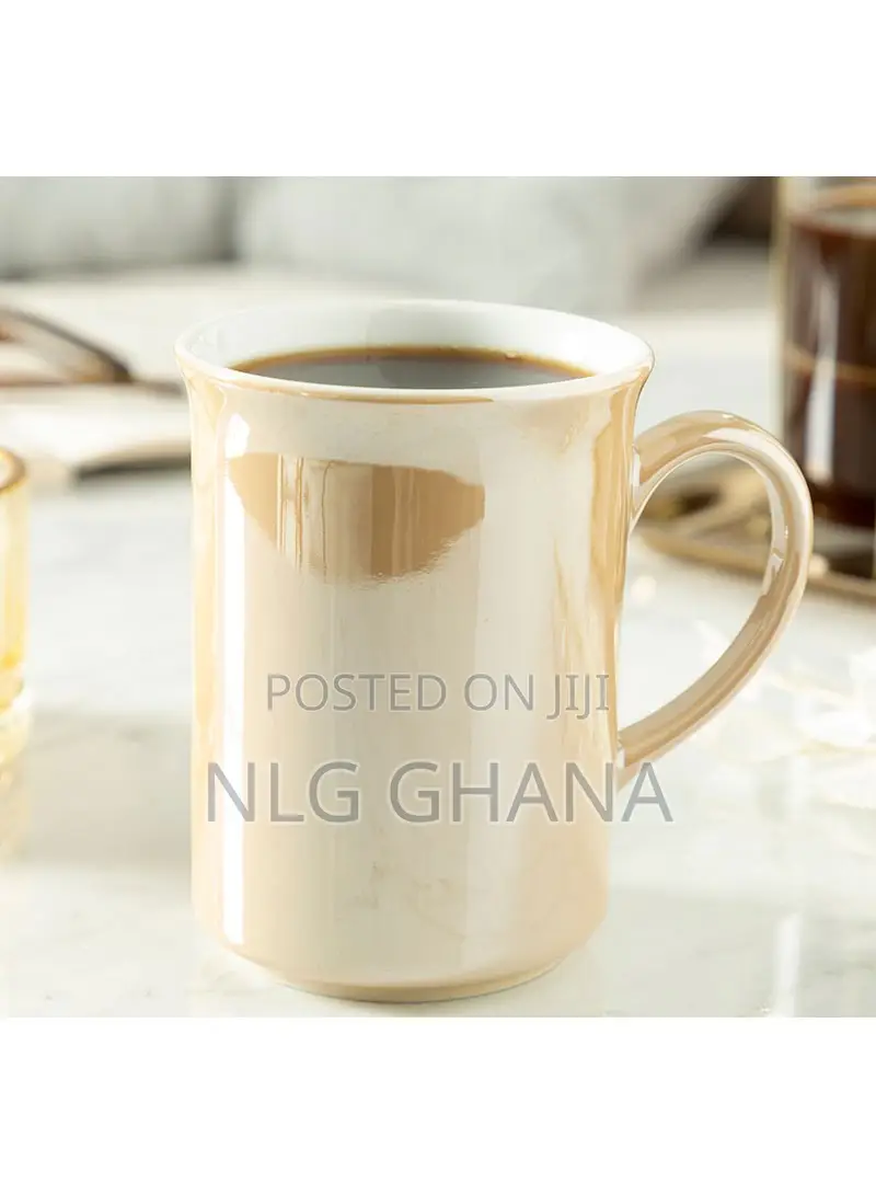 300ml Nilo Porcelain Cup - Light Brown. Ehx1177