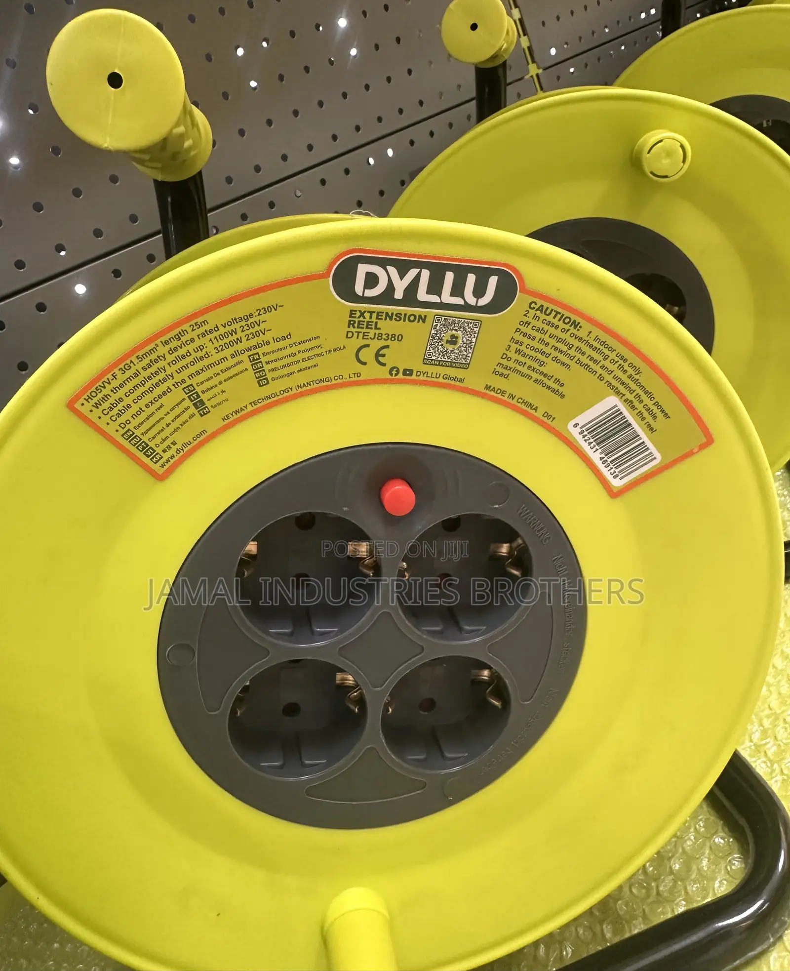 Extension Cable Reel 25 Meters