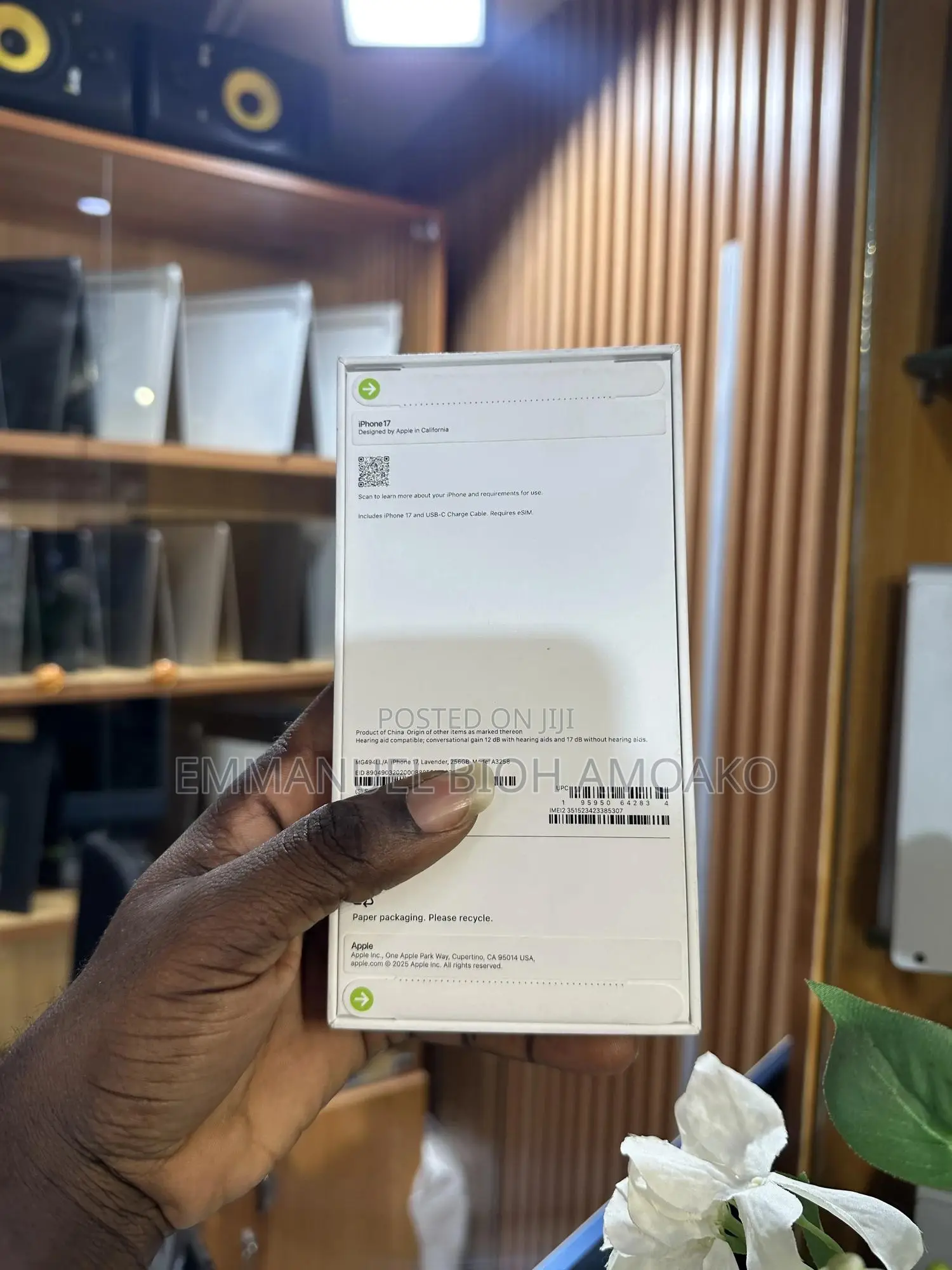 New Apple iPhone 17 256 GB