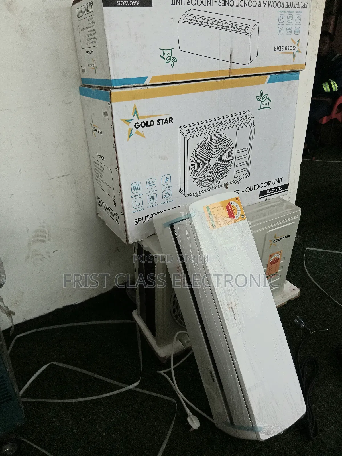 Reliable Cooling Partner – Gold Star Split Ac