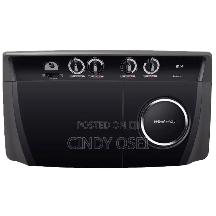 P140iront Lg 13.5kg Twintub Washingmachine Semi Auto