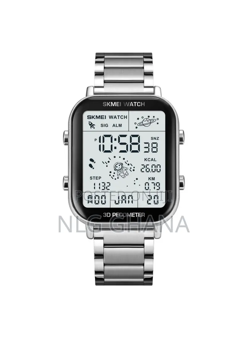 Business Men's Square Electronic Watch Steel Strap Sport. Tvx24782