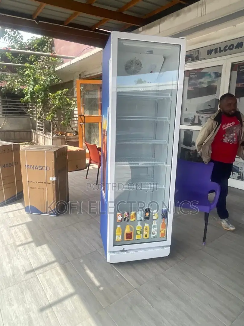 Nasco 360l Display Fridge the Essence of Fresh Elegance