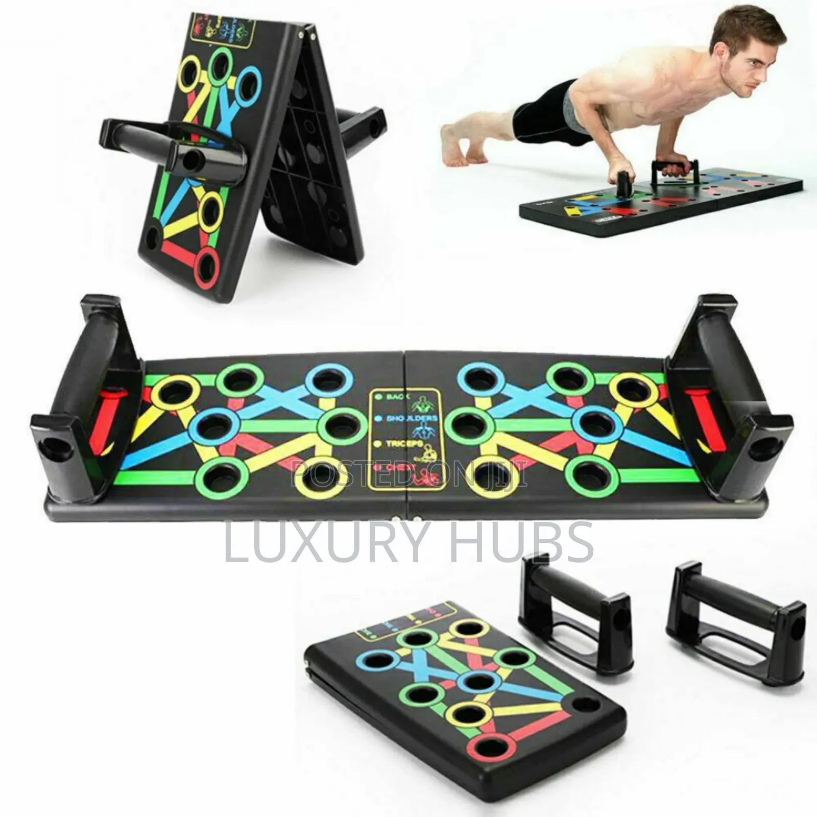Foldable Push Up Fitness Board (Multifunctional)