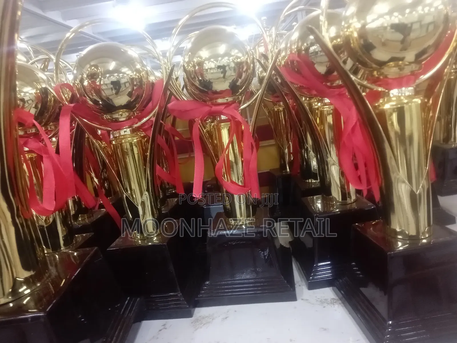 Premium Gold Trophy Cups