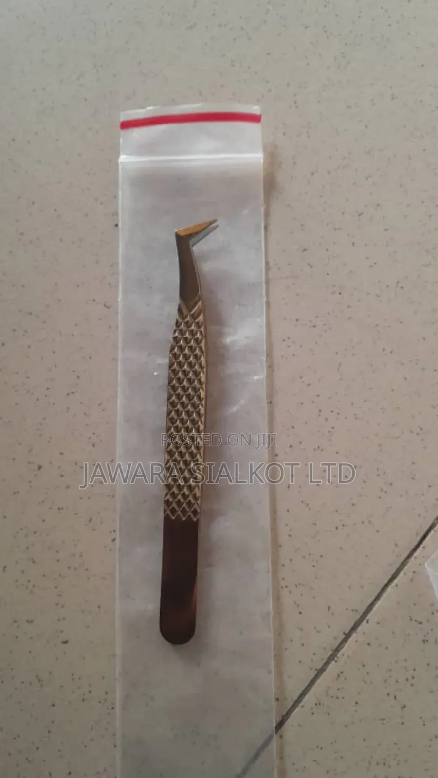 Fiber Tip Eye Lash Extension Tweezeer Stainless Steel 6 Pcs